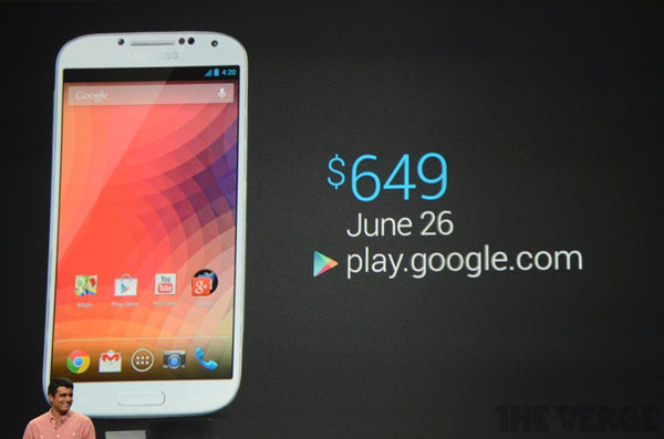 Samsung Galaxy S4 Google Edition, un modelo con alma de Nexus