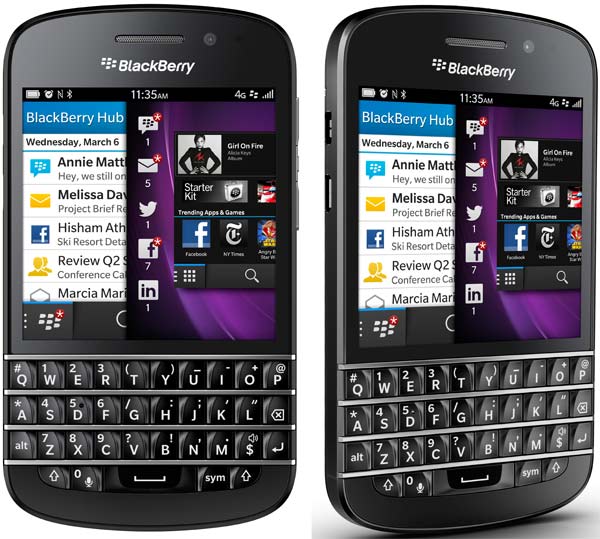 BlackBerry Q10, precios y tarifas en España con Vodafone