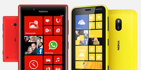 Nokia Lumia 720 y Nokia Lumia 620