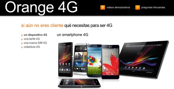 problemas cobertura 4G orange iphone5