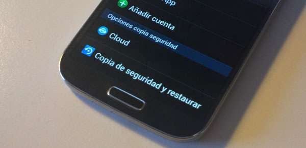 Samsung Galaxy S4 Backup