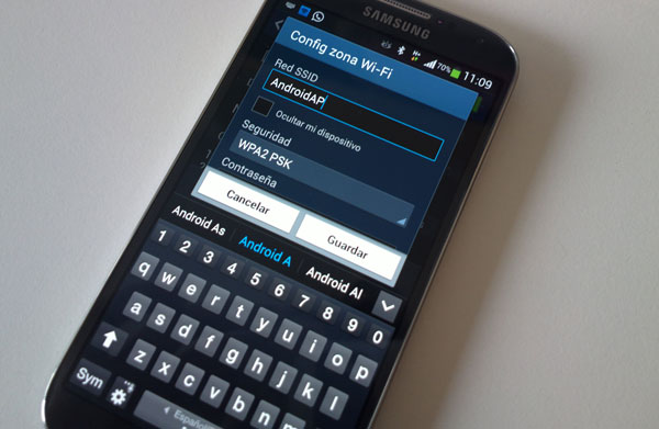 Samsung Galaxy S4 Hotspot