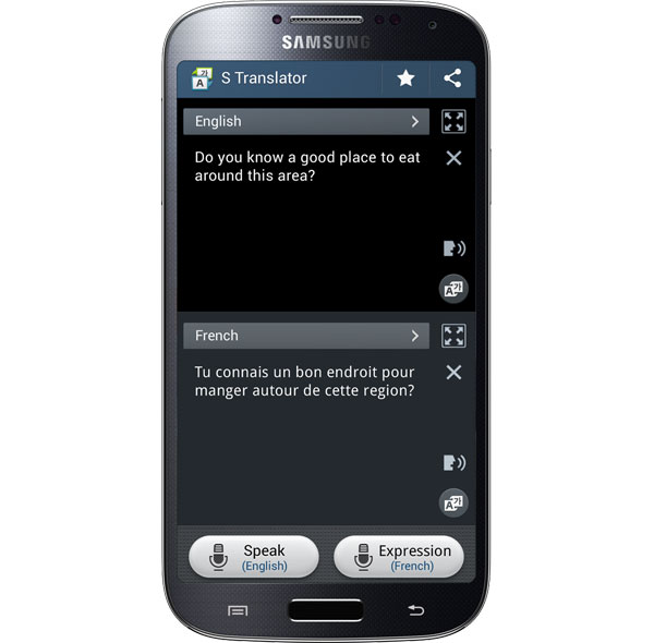 Cómo traducir texto y voz con el Samsung Galaxy S4