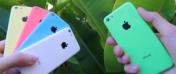 Estos son los cinco colores del iPhone 5C