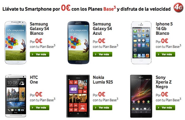 Vodafone smartphone BASE3