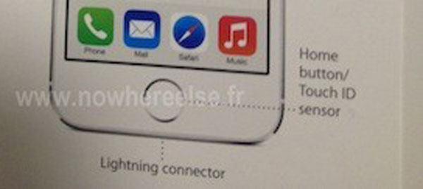 Nuevas pistas del sensor de huellas en el iPhone 5S