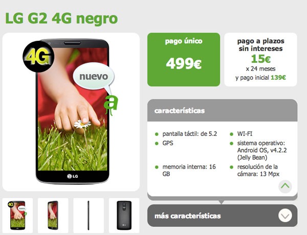 LG G2 Amena