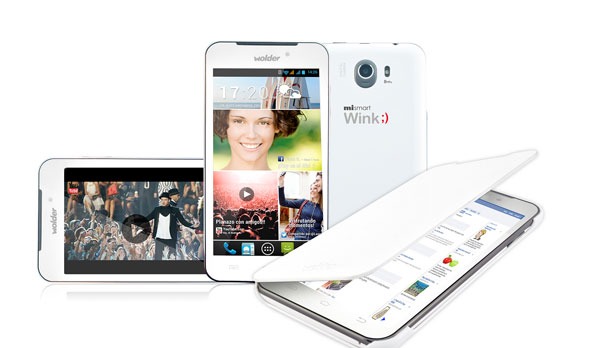 Wolder mismart WINK y mismart SMILE, asequibles smartphones Android