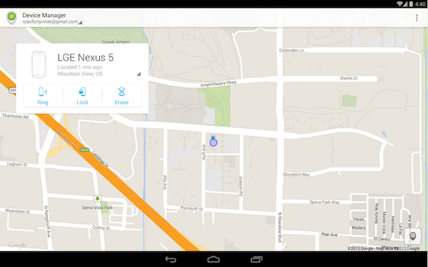 Localiza tu móvil o tableta con Android Device Manager