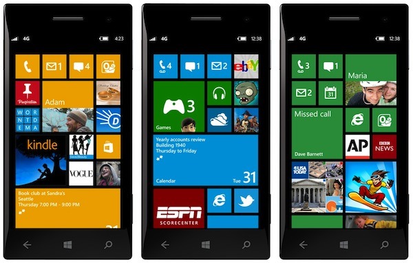 Windows Phone 9 podrí­a prescindir de las losetas