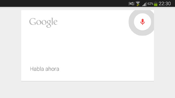 Establecer recordatorios en Google Now