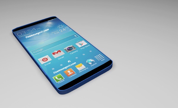 Samsung Galaxy S5 con pantalla curvada