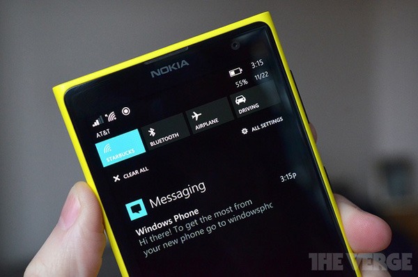 Nuevas imágenes del centro de notificaciones de Windows Phone 8.1