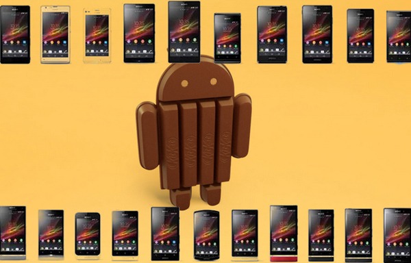 Sony Xperia con Android 4.4 KitKat