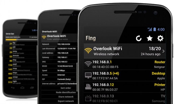 Comprobar desde Android quién nos roba WiFi