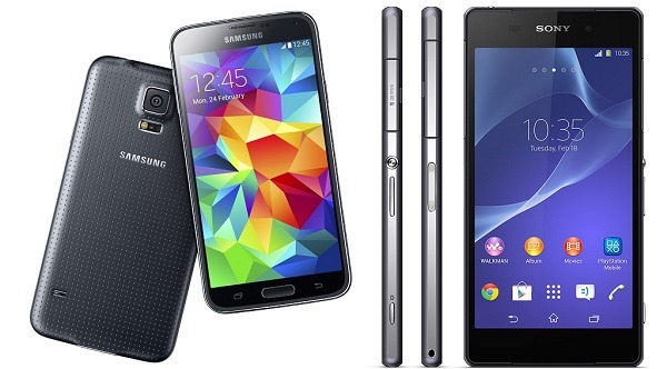 Samsung Galaxy S5 vs Sony Xperia Z2