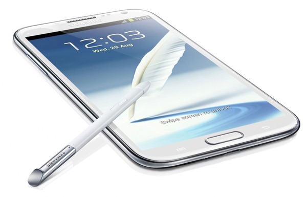 Samsung Galaxy Note 2 con Android 4.4 KitKat