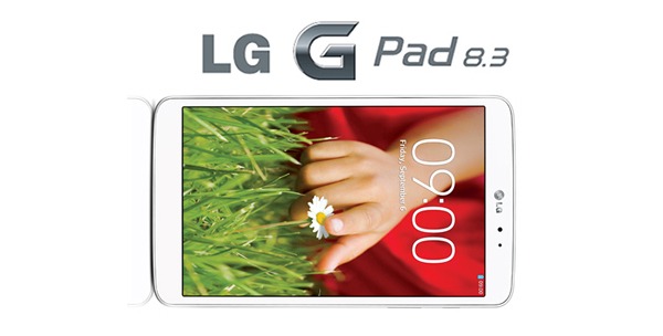 Actualización del LG G Pad 8.3