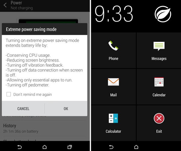 Novedades de baterí­a en el HTC One M8