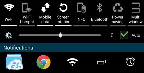 Cómo añadir accesos directos a la barra de notificaciones de Android