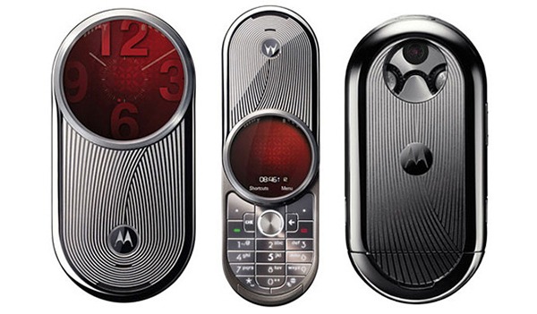 Diseños de móviles curiosos de Motorola