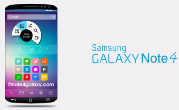 Edición con la pantalla curva del Samsung Galaxy Note 4