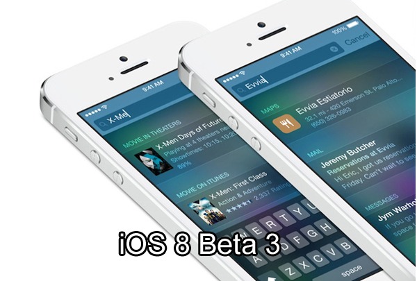 Ya está disponible la Beta 3 de iOS 8