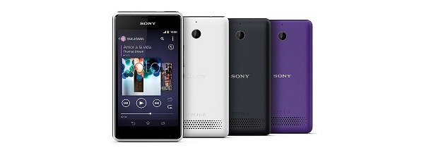 Sony Xperia E1 Dual con Android 4.4