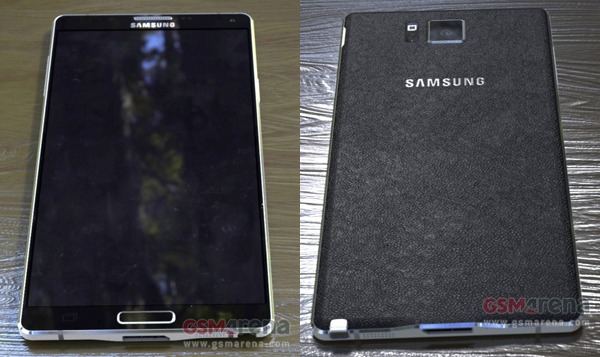 Aparecen supuestas fotografí­as detalladas del Samsung Galaxy Note 4