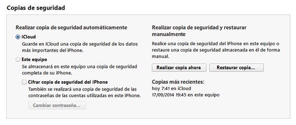 Volver de iOS 8 a iOS 7.1.2
