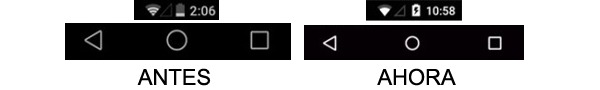 La interfaz de Android L tendrá pequeños cambios en su diseño