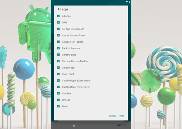 Detalles curiosos sobre Android 5.0 Lollipop