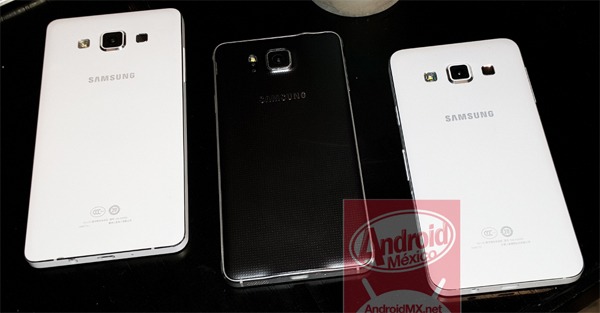 Nuevas fotografí­as del Samsung Galaxy A3 y A5