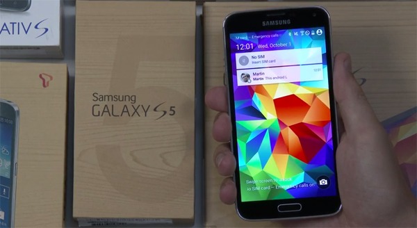 Actualización de Android 5.0 Lollipop para el Samsung Galaxy S5