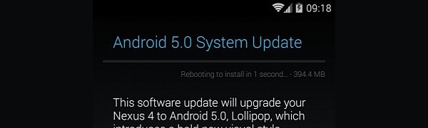 La actualización de Android 5.0 Lollipop ya se puede descargar directamente desde los Nexus
