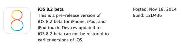 Actualización de iOS 8.2