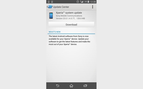 Actualización con novedades para el Sony Xperia Z3 y el Sony Xperia Z3 Compact