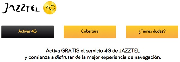 4G de Jazztel