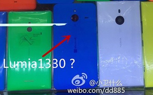 Nueva imagen del Lumia 1330 de Microsoft