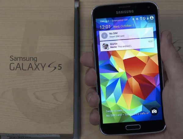 El Samsung Galaxy S5 recibirá pronto una nueva actualización