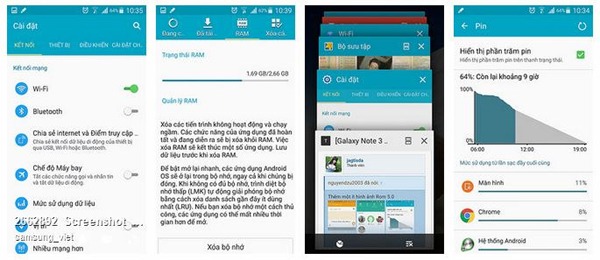 Samsung Galaxy Note 3 con Android 5.0 Lollipop