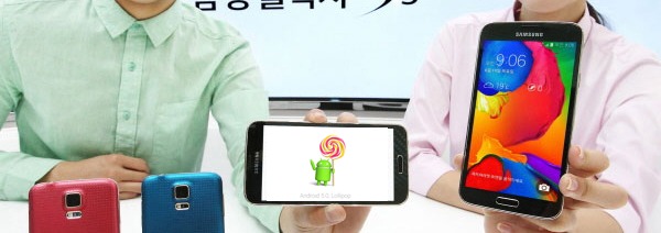 El Samsung Galaxy S5 4G+ podrí­a recibir pronto la actualización de Android 5.0.1 Lollipop