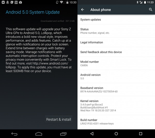 sony_xperia_z_ultra_google_play_android_5.0_lollipop_02 El Sony Xperia Z Ultra Google Play recibe Android 5.0 Lollipop