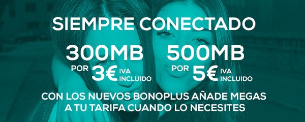 BonoPlus de Tuenti Móvil para los usuarios de contrato