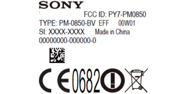 Certificación de la FCC del Sony Xperia Z4