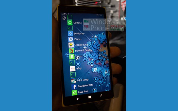 Imágenes de la pantalla principal de Windows 10 para móviles