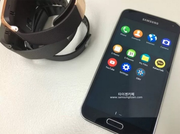 Samsung Galaxy S5 con Tizen