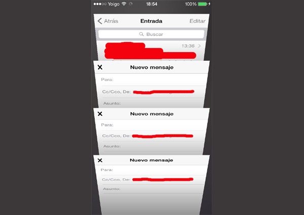 Cómo trabajar con varios borradores al mismo tiempo en la aplicación de Mail de los iPhone y iPad
