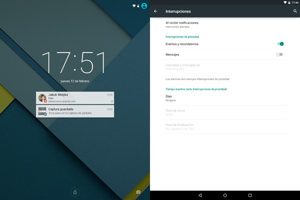 Cómo configurar la prioridad de las notificaciones en Android 5.0 Lollipop