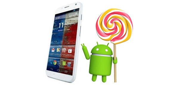 Cuándo llegará la actualización de Android 5.0 Lollipop al Motorola Moto X de 2013